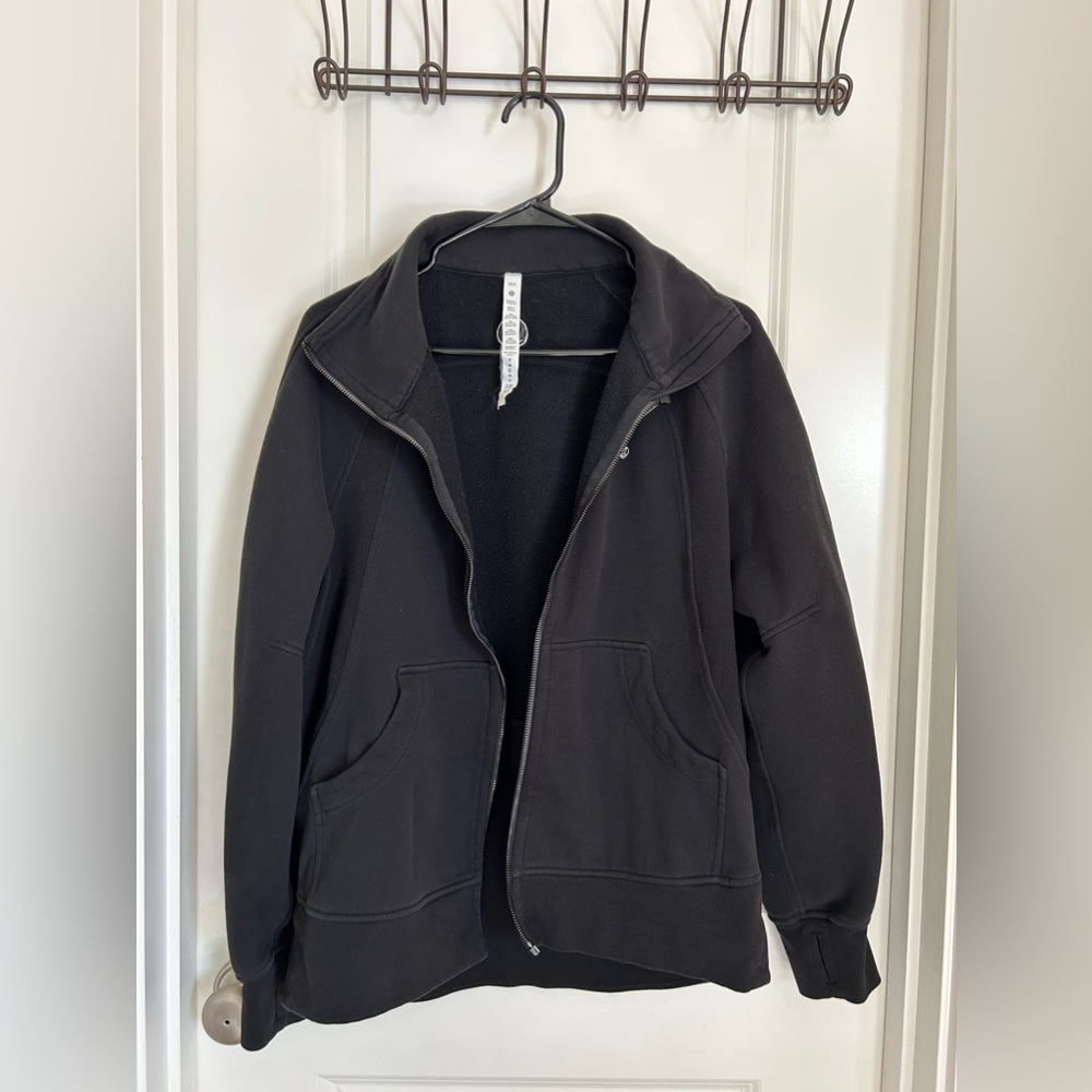 Scuba Oversized Funnel-Neck Full Zip